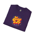 Say Gay Unisex Softstyle T-Shirt