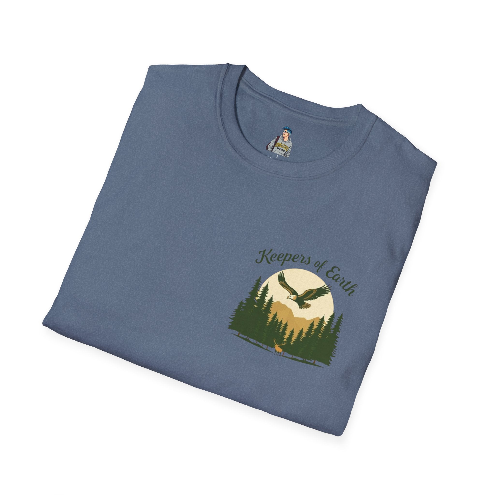 Keepers of the Earth Eagle and Elk T-shirt