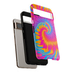 Vibrant Tie-Dye Swirl Tough for Android