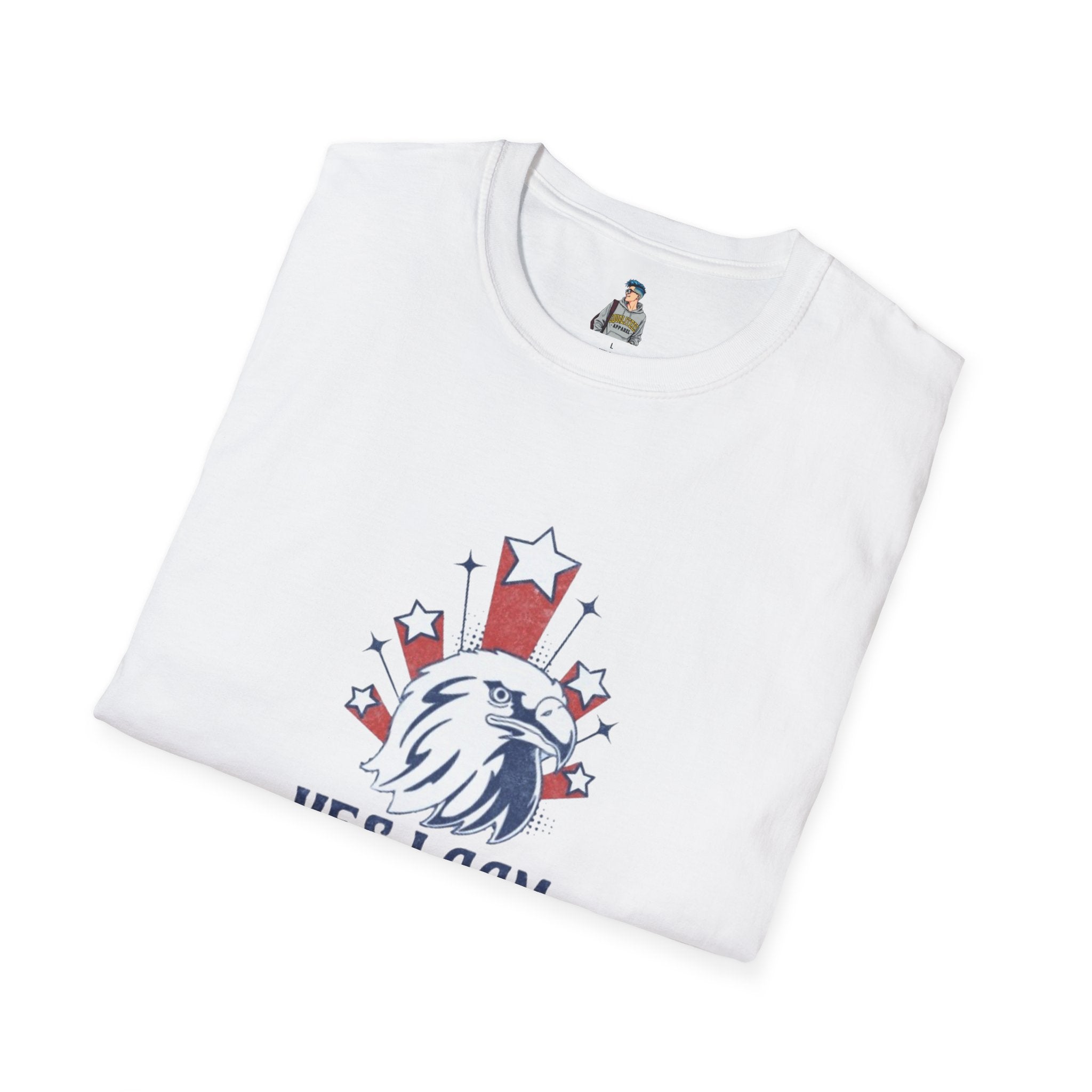 Americans Against MAGA Red Patriots Unisex Softstyle T-Shirt