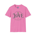 Love Is Never Wrong T-Shirt — LGBTQ+ Pride Heart Tee