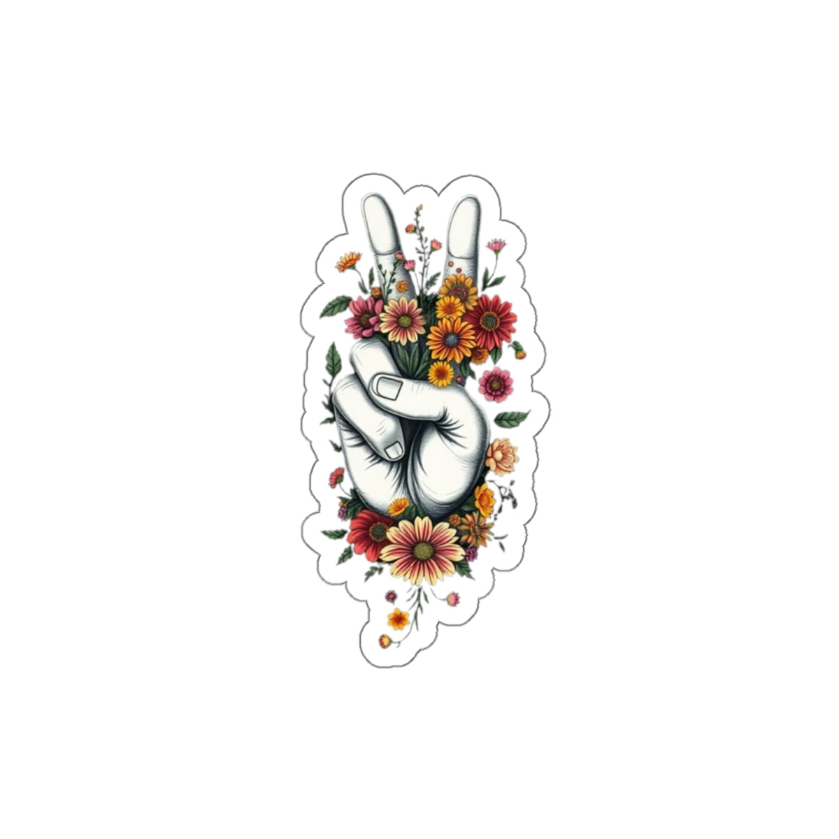 Die-Cut Stickers - Grow Peace