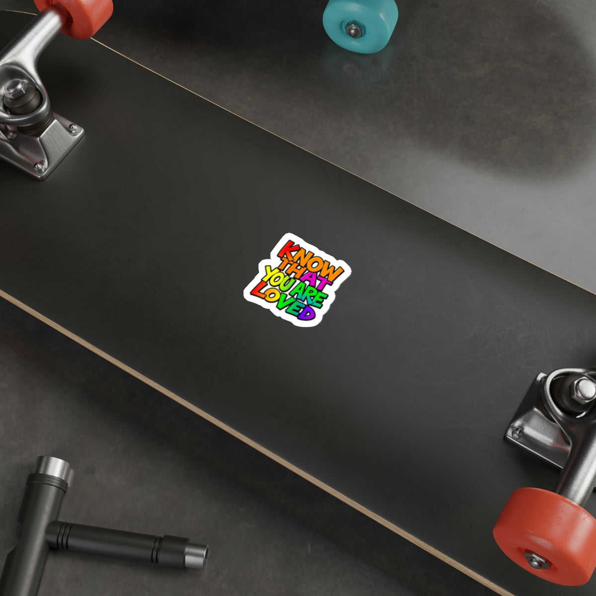 Die-Cut Stickers - Know That You Are Loved