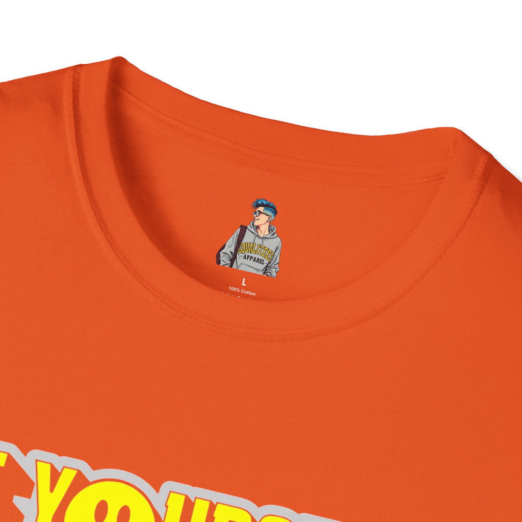 Be Yourself Smiley Unisex Softstyle T-Shirt