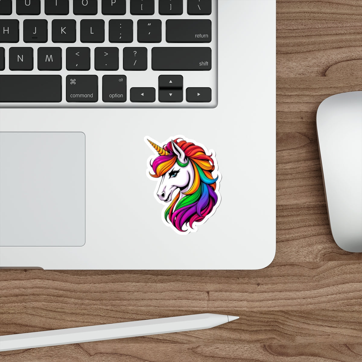 Die-Cut Stickers Sassy Rainbow Unicorn