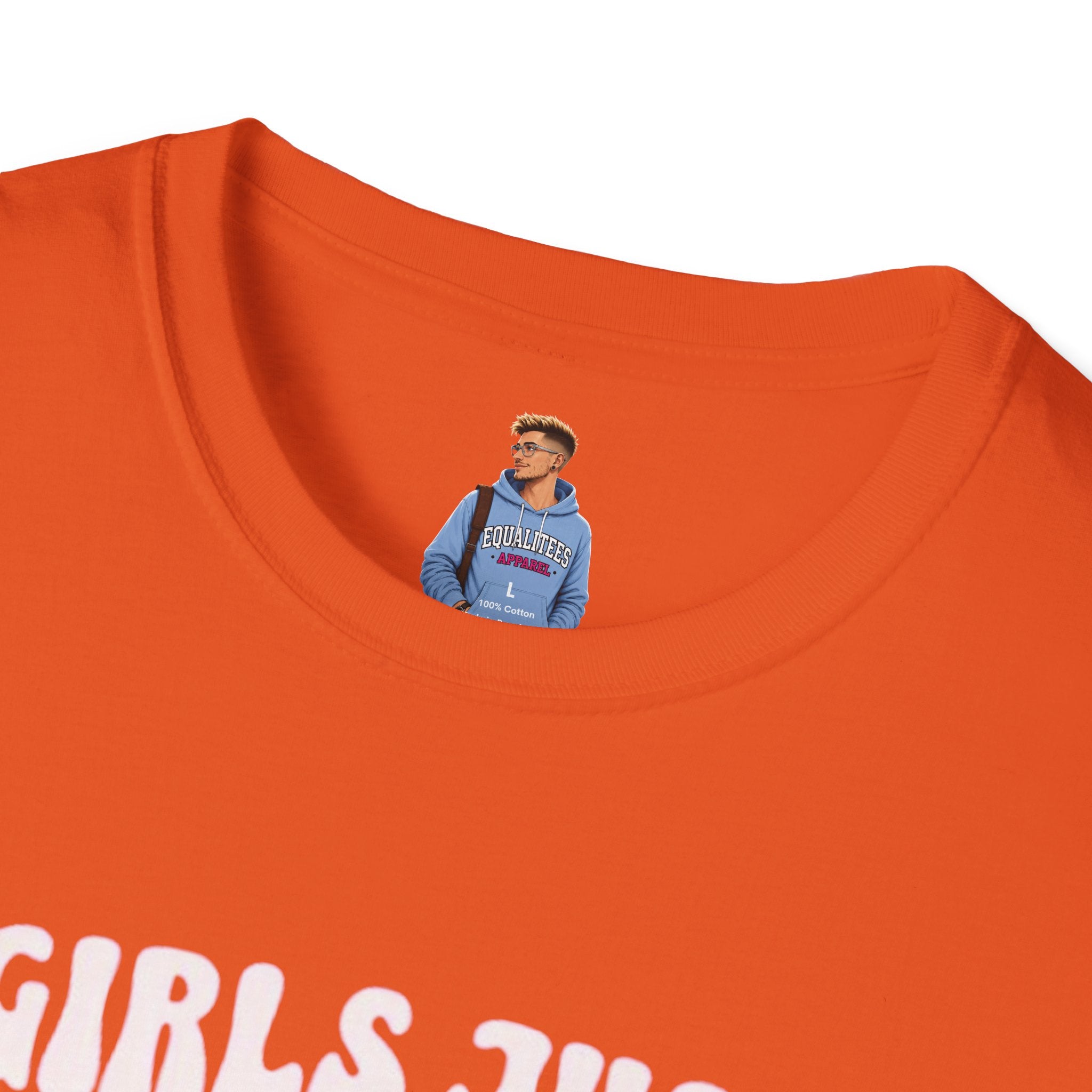 Girls Just Wanna Have Fundamental Human Rights Unisex Softstyle T-Shirt