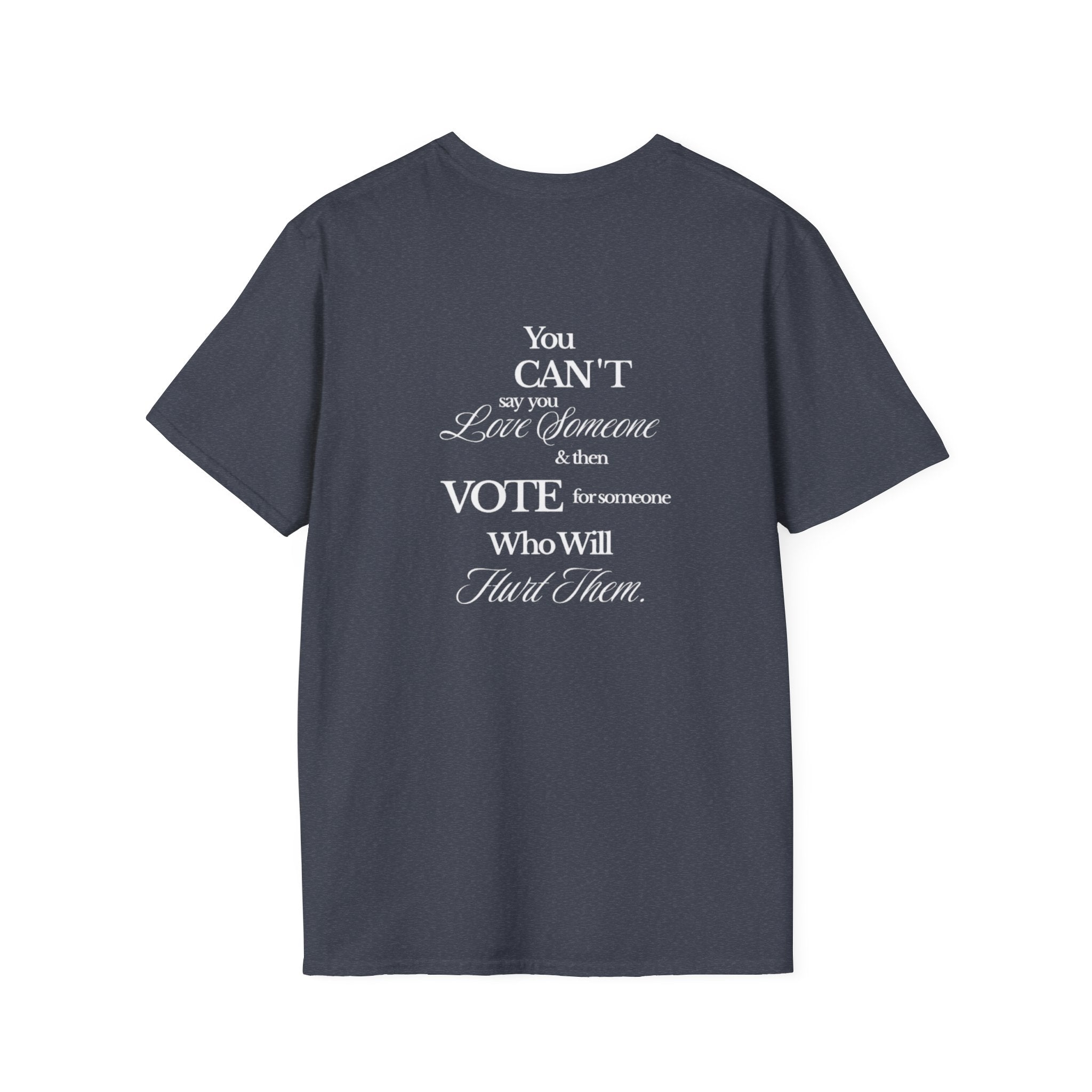 Vote with Your Heart Unisex Softstyle T-Shirt
