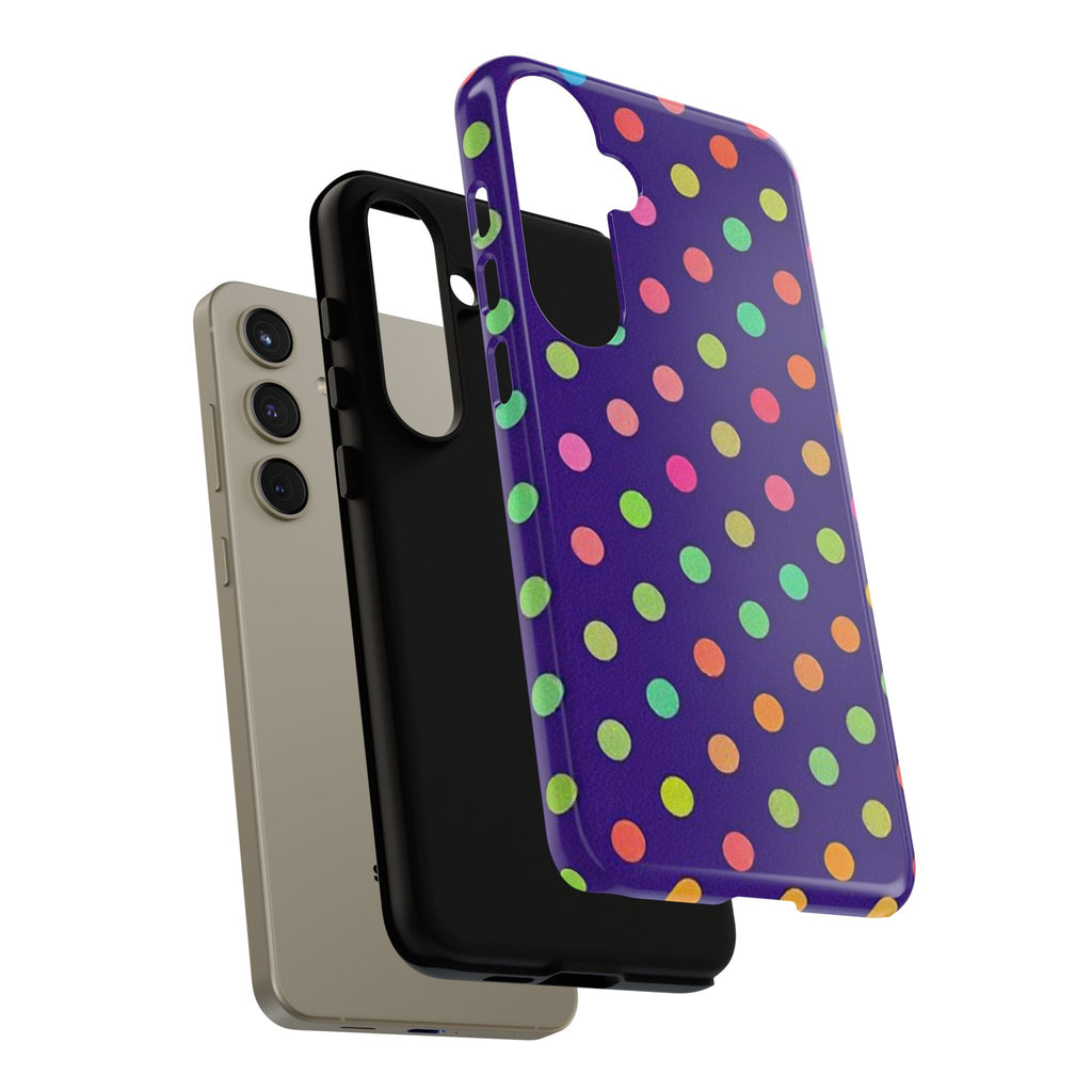 Colorful Polka-Dot Tough Case for Android