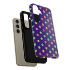 Colorful Polka-Dot Tough Case for Android
