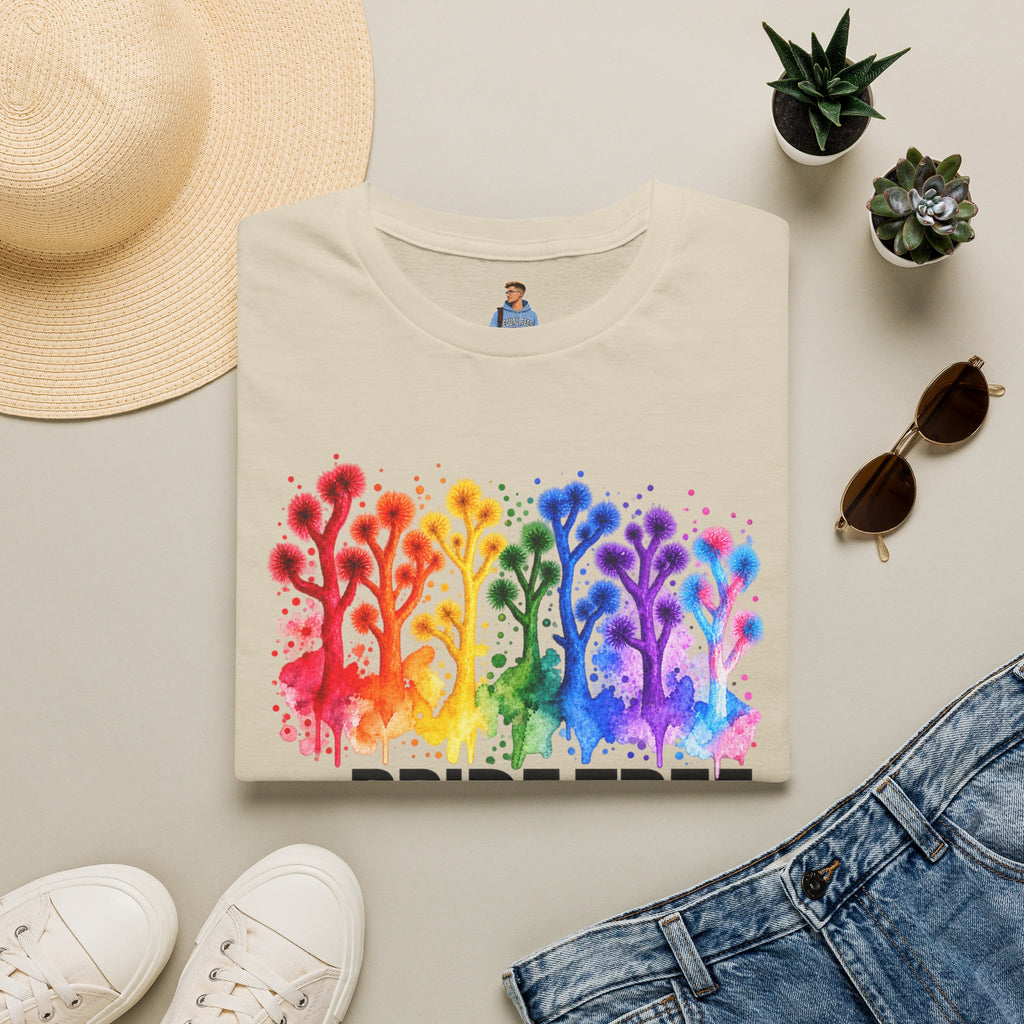 Pride Tree Las Vegas T-Shirt - Black Text