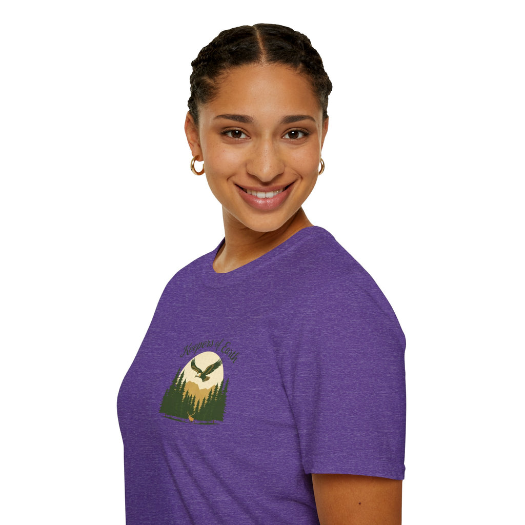Keepers of the Earth Eagle and Elk T-shirt
