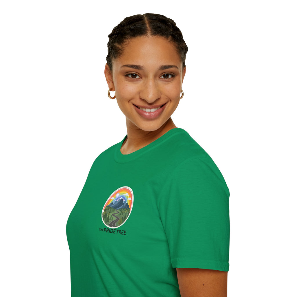 Pride Tree Las Vegas Mountain Graphic T-Shirt