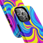 Psychedelic Swirl Tough Phone Case for iPhone