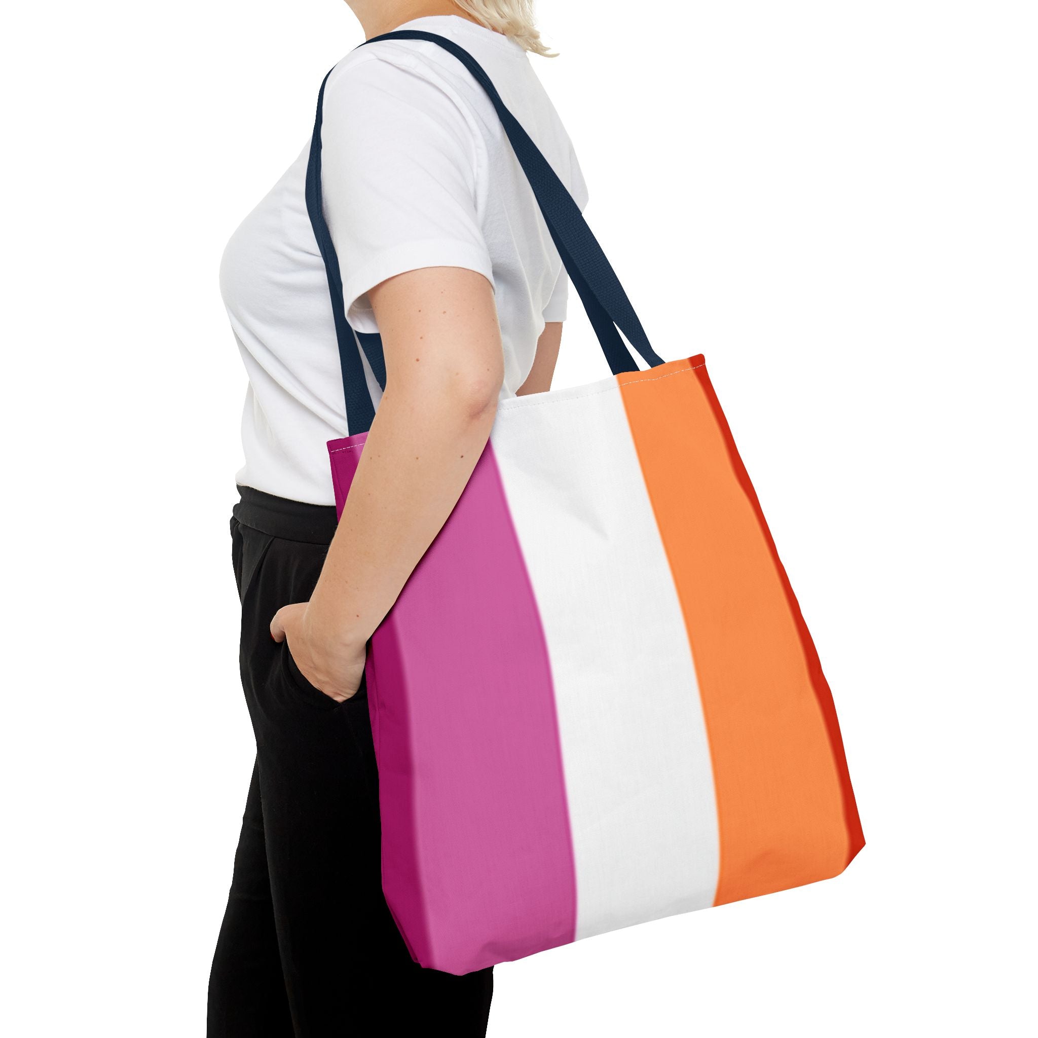 Lesbian Pride Flag Tote Bag