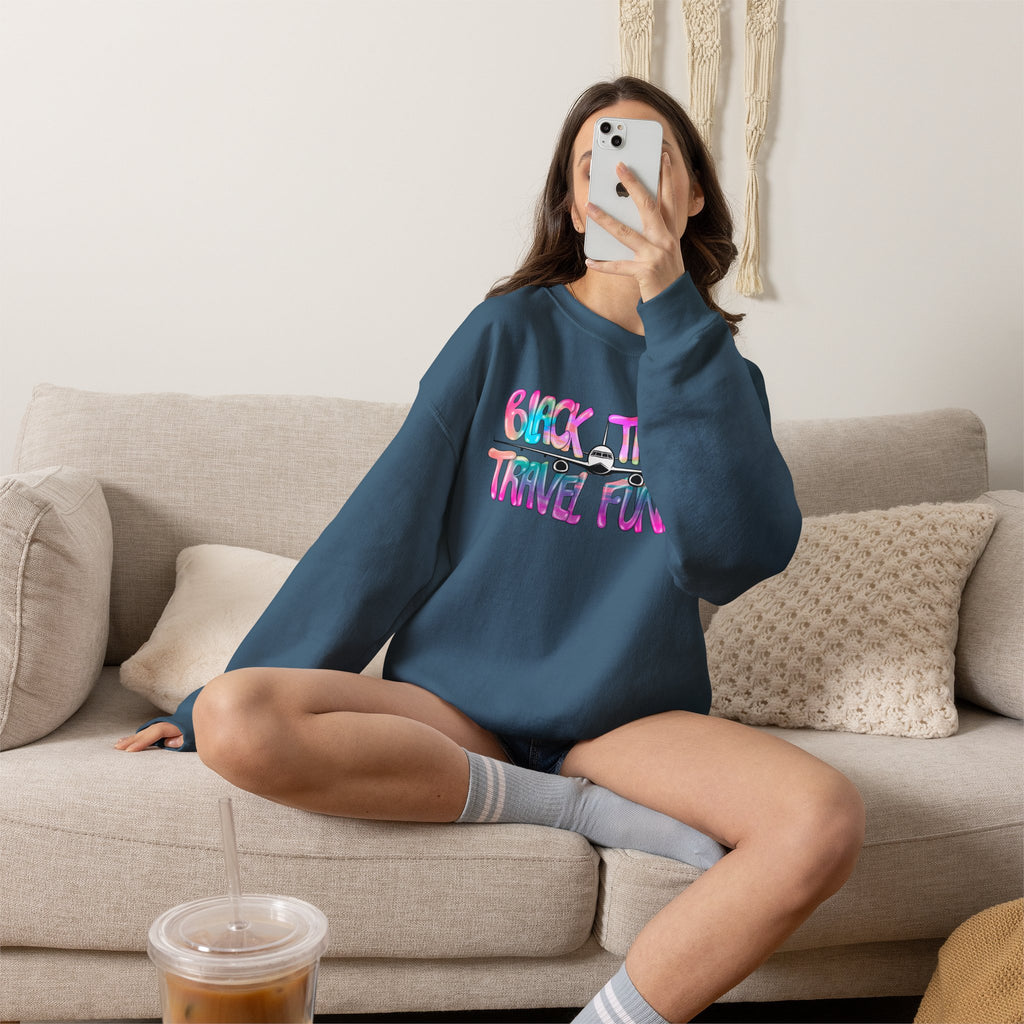 BTTF - Black Trans Travel Fund Unisex Crewneck Sweatshirt