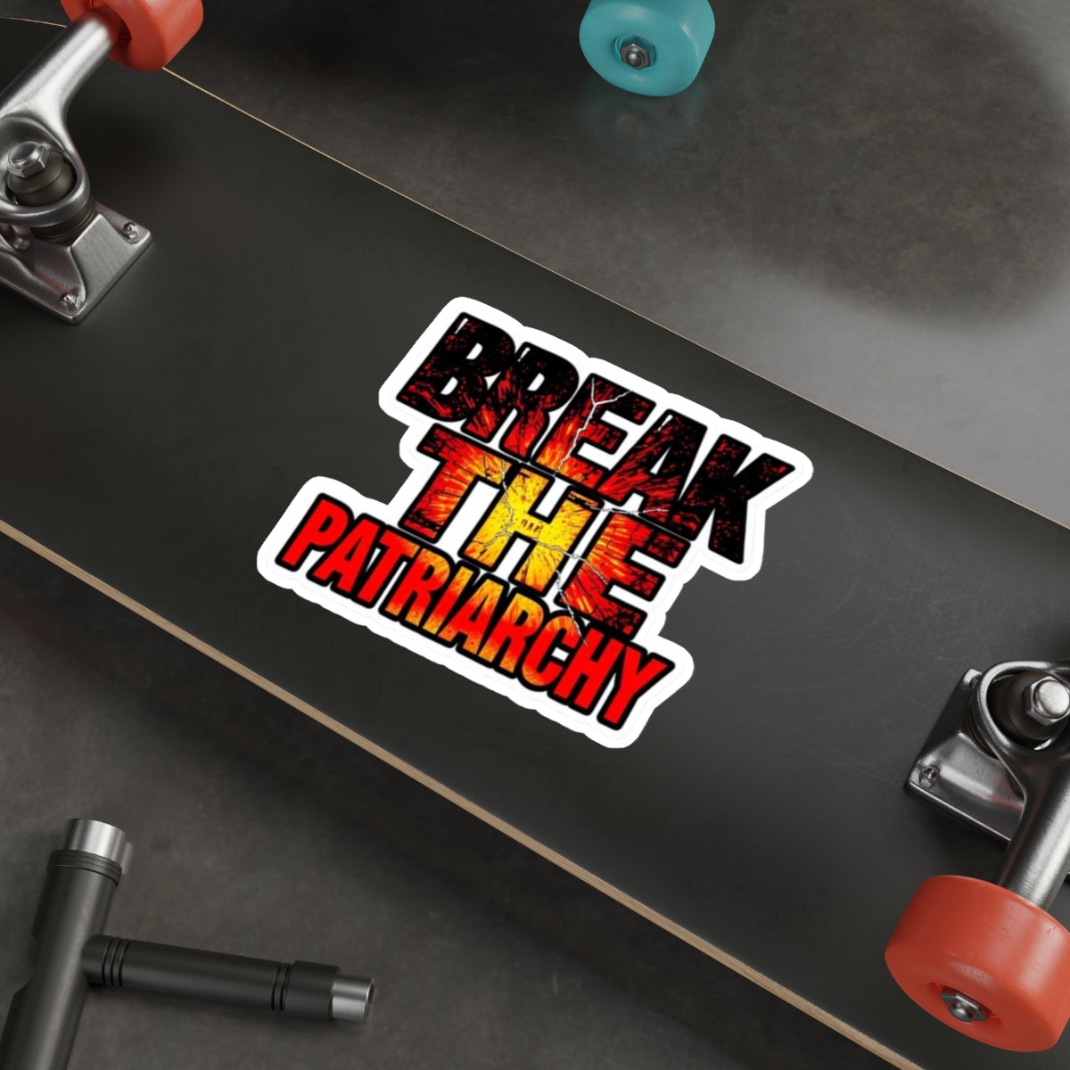 Die-Cut Stickers - BREAK THE PATRIARCHY