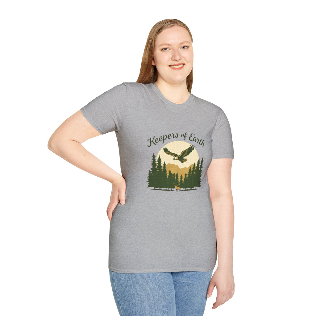 Keepers of the Earth Eagle and Elk T-shirt