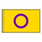 Flag Double-Sided Intersex Pride