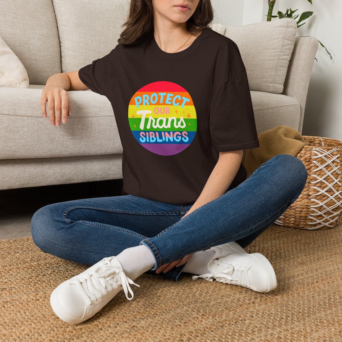 Protect Our Trans Siblings Pride Tree Las Vegas T-Shirt