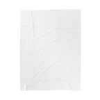 Rainbow Splash Handprint Black Background Velveteen Plush Blanket – For Comfort and Warmth