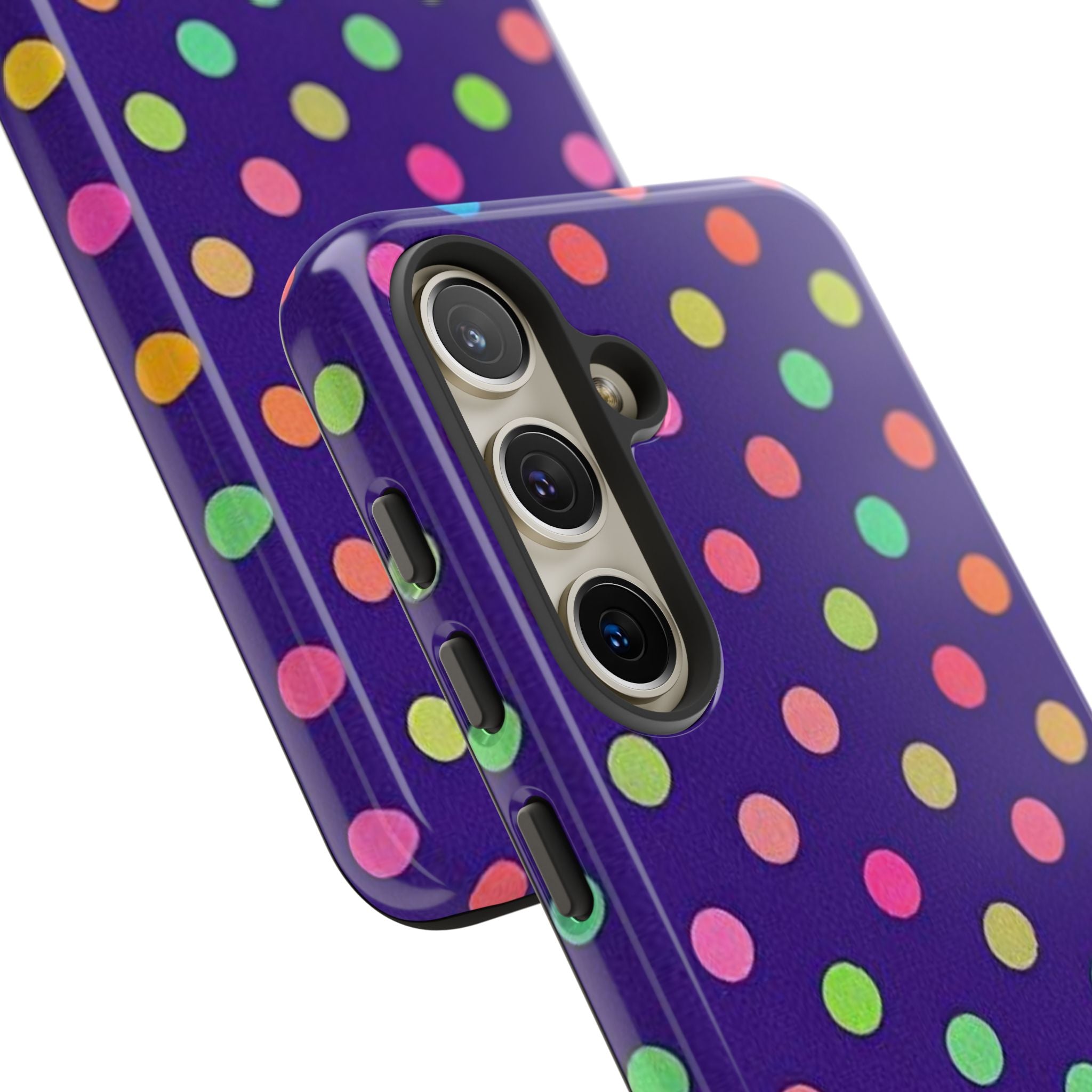 Colorful Polka-Dot Tough Case for Android