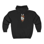 Grow Peace Zip-Up Hoodie - Cozy Outdoor Style