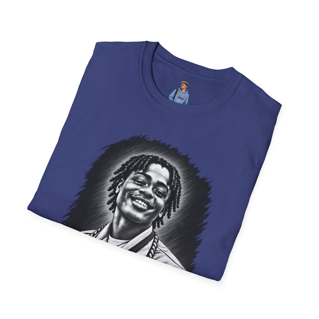 Smiling Portrait Front - In Memory of Pierre Damas Bel T-Shirt