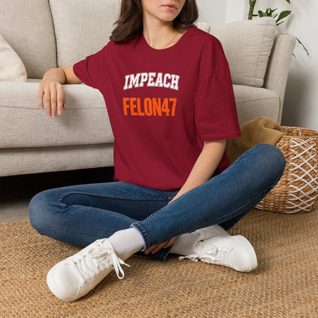 Impeach Felon47 T-shirt