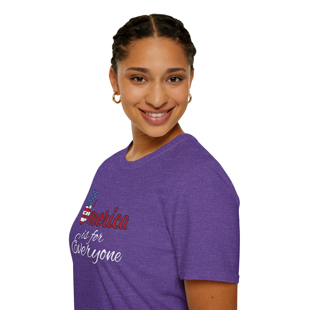 'Merica is for Everyone - Softstyle Unisex T-Shirt