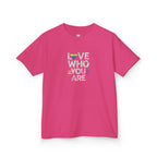 Love Who You Are Kids Heavy Cotton™ Tee - Pride Shirt for Children