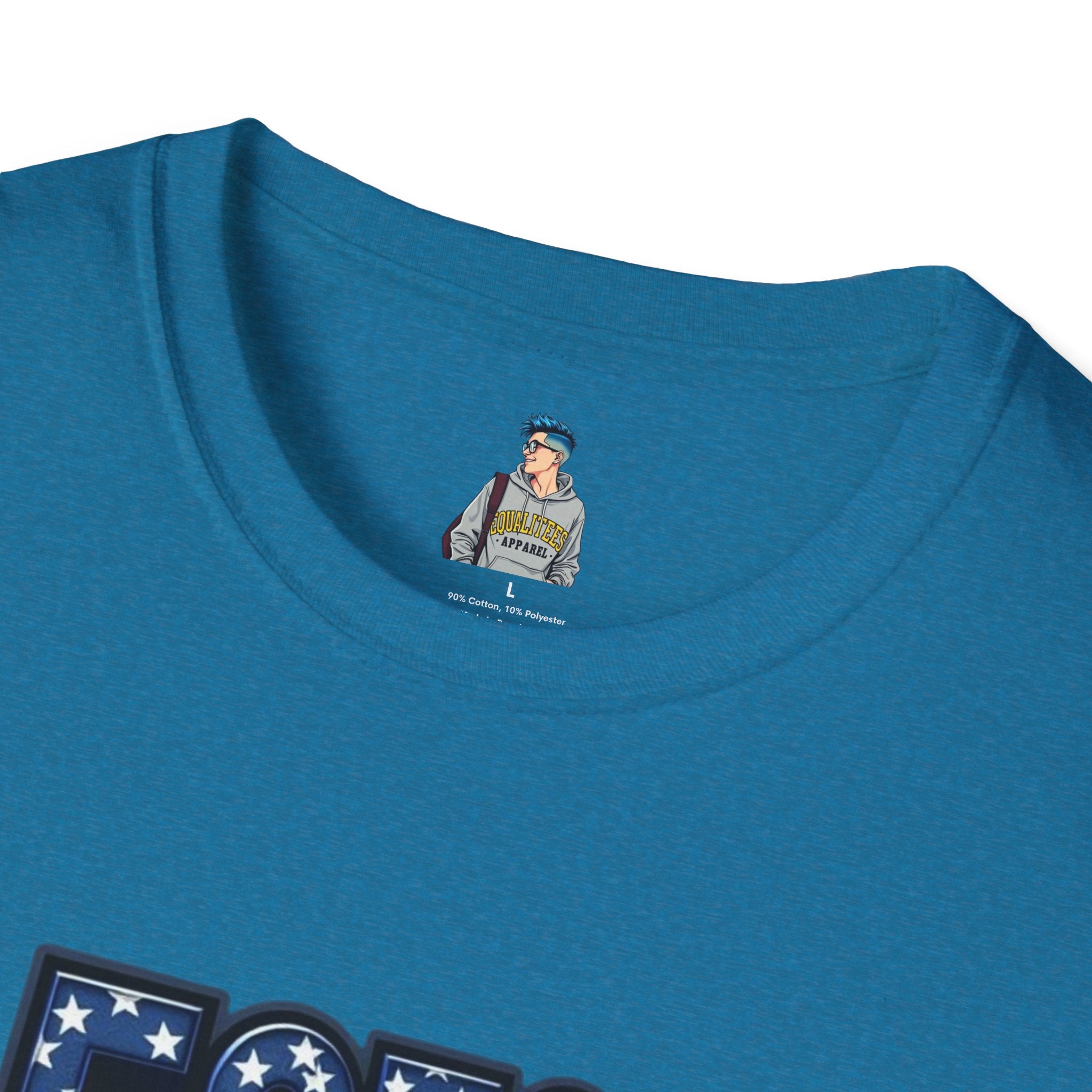 Patriotic Unisex T-Shirt - 50501 We The People Rise - American Flag Design