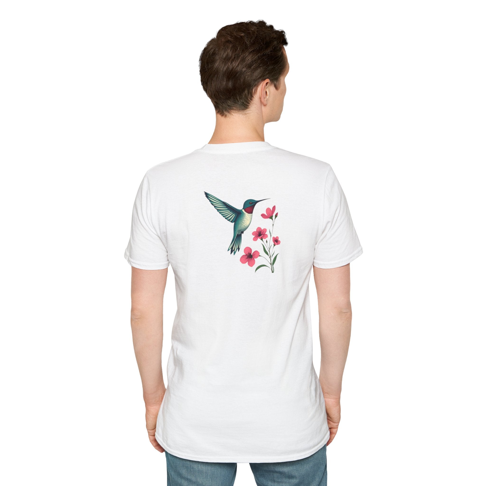 Floral Hummingbird T-Shirt