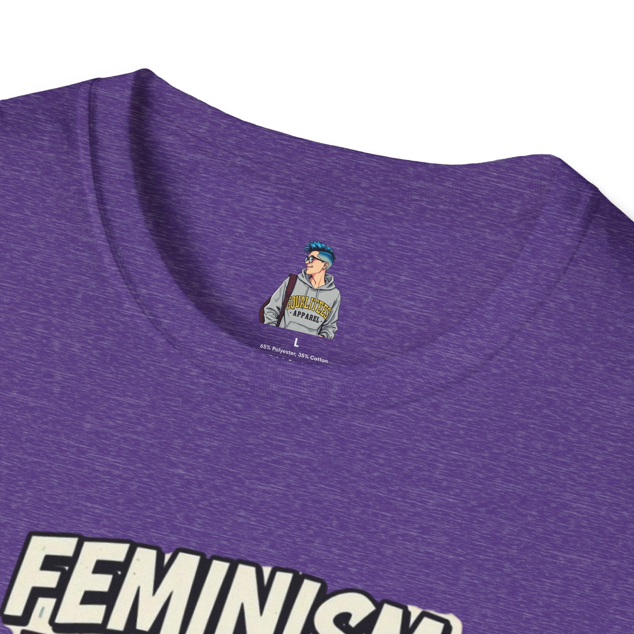 FEMINISM: The Radical Notion that Women are People Unisex Softstyle T-Shirt - Empowering Graphic Tee for Activists