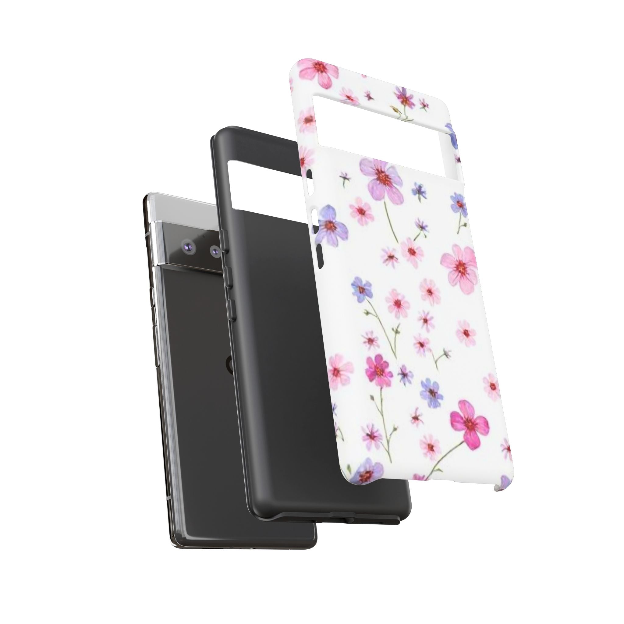 Pink Wildflower Tough Case for Android