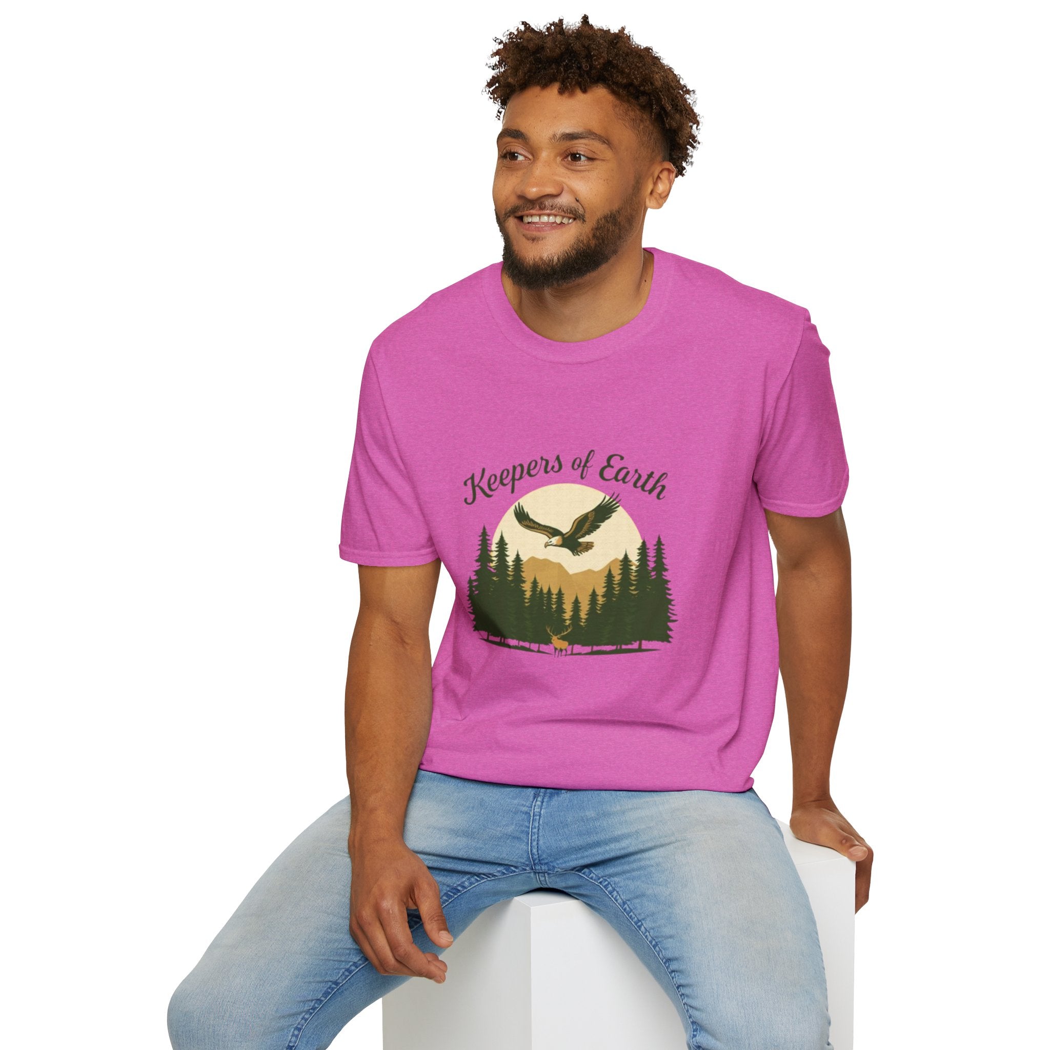 Keepers of the Earth Eagle and Elk T-shirt