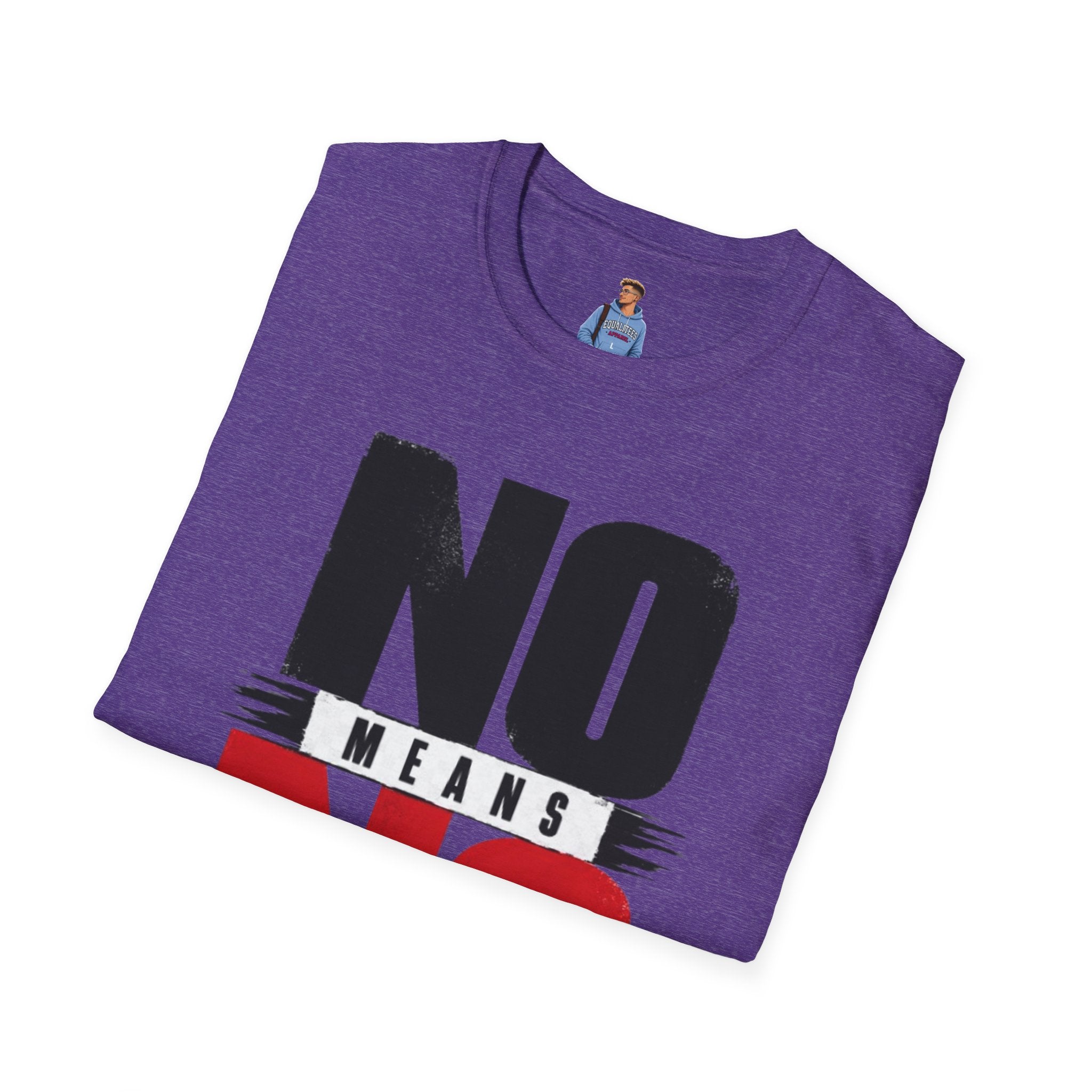 NO Means NO T-Shirt — Consent Awareness Graphic Tee