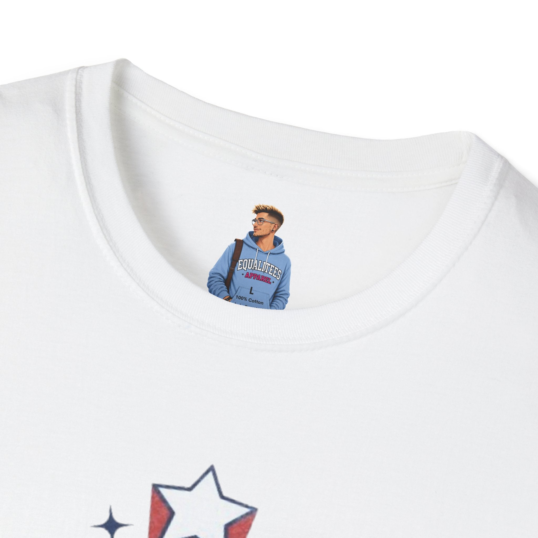 Americans Against MAGA Red Patriots Unisex Softstyle T-Shirt