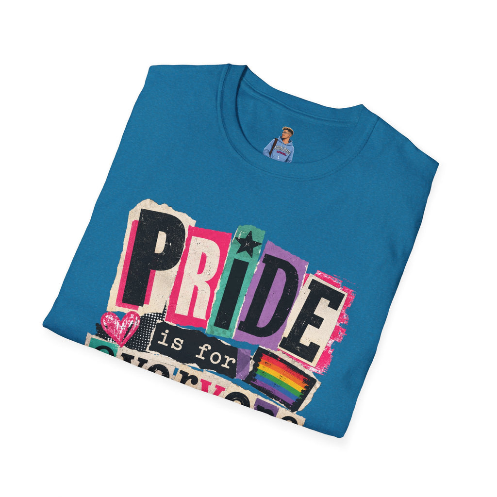 Pride Is for Everyone T-Shirt — Colorful LGBTQ+ Ally Tee