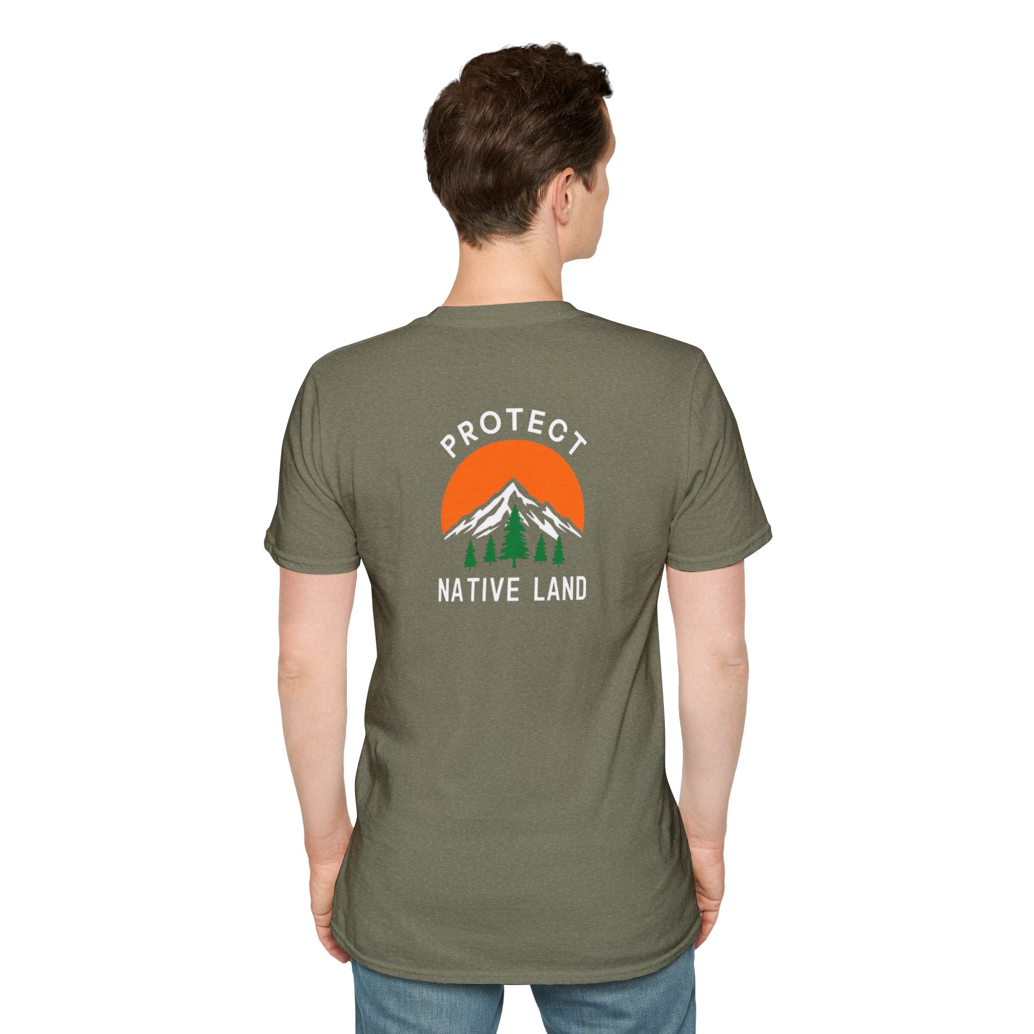 Protect Native Land Softstyle Unisex T-shirt