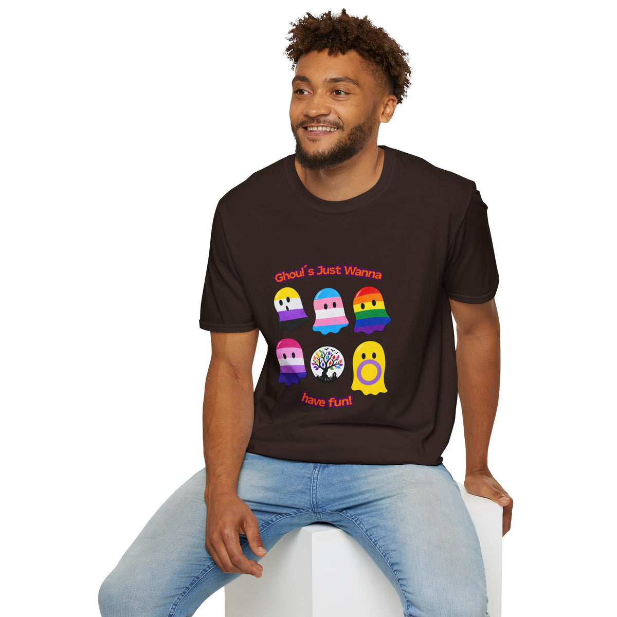 Ghouls Just Wanna Have Fun Pride Tree Las Vegas T-Shirt