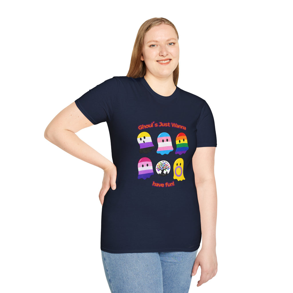Ghouls Just Wanna Have Fun Pride Tree Las Vegas T-Shirt