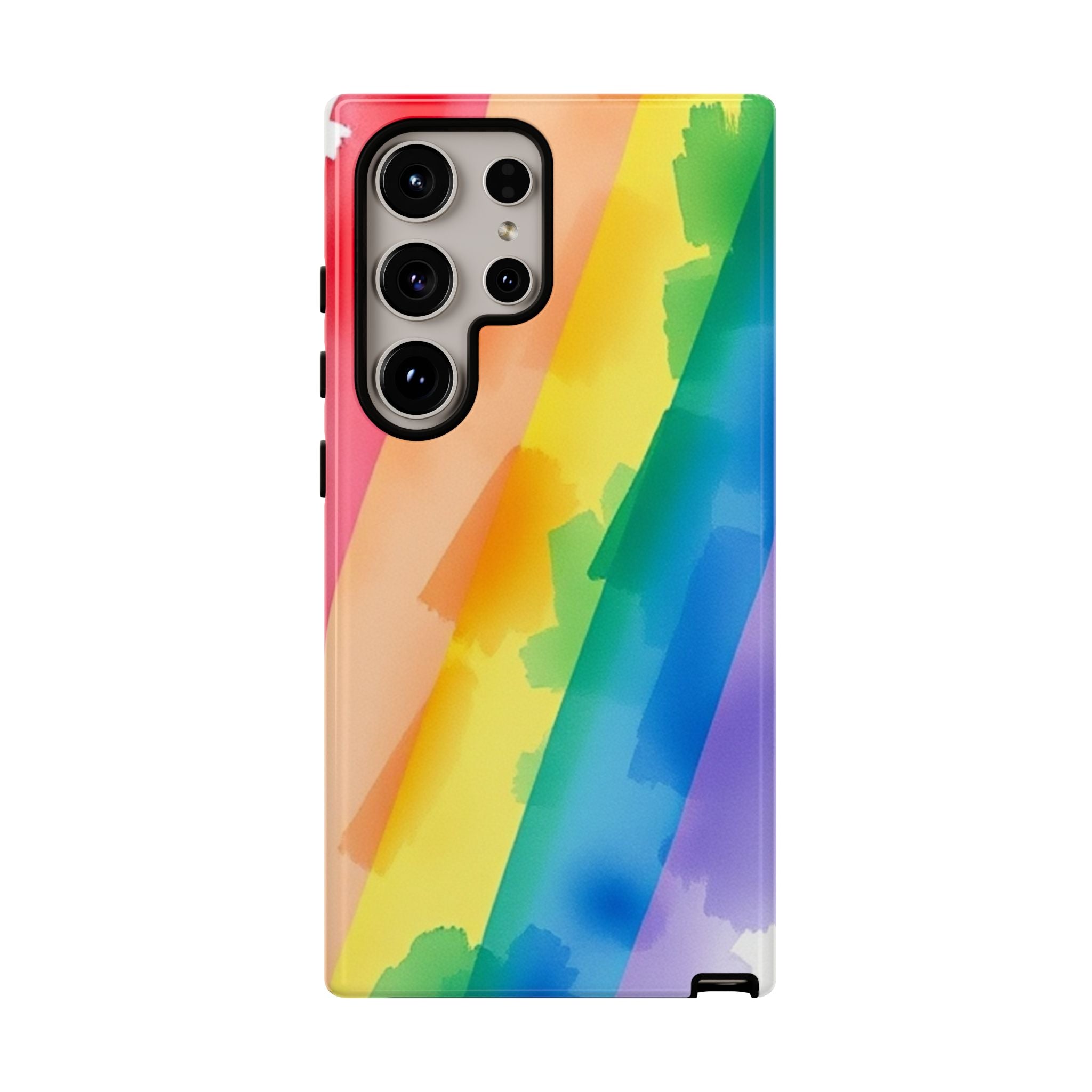 Rainbow Watercolor Art Tough Cases For Android & iPhone