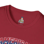 American Patriot - Keep Immigrants Deport Fascists Unisex T-Shirt - Celebrate Freedom & Diversity