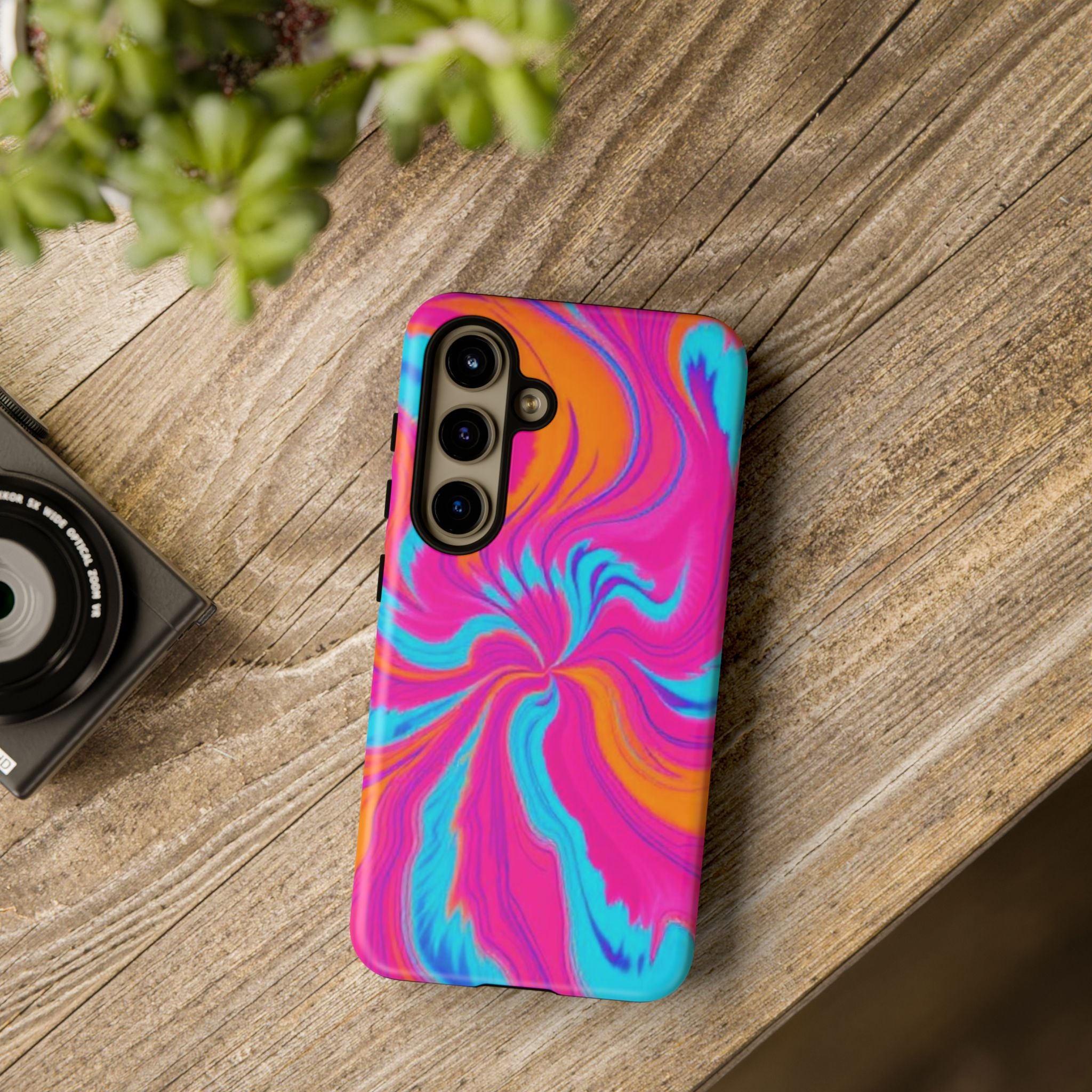 Psychedelic Swirl Tough Case for Android