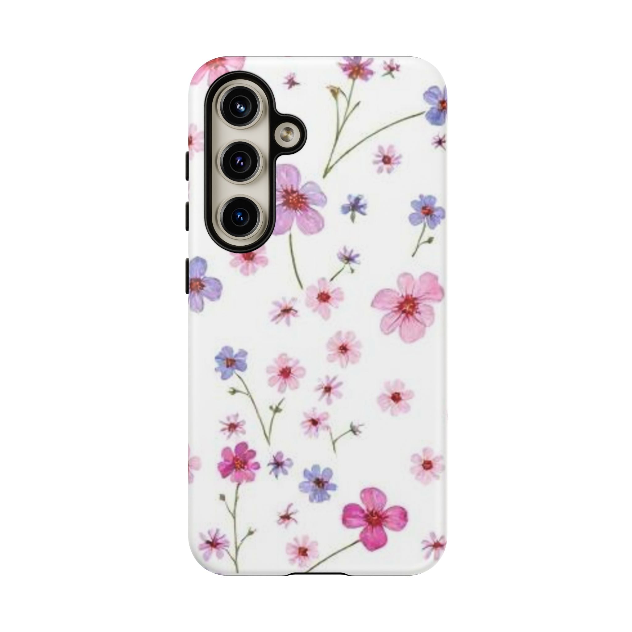 Pink Wildflower Tough Case for Android