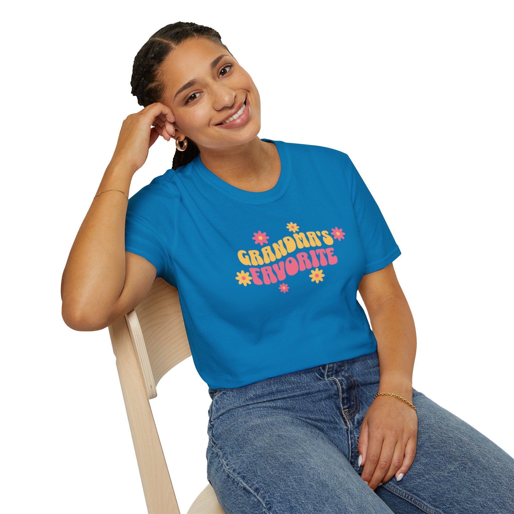 Grandma's Favorite Unisex Softstyle T-Shirt - EqualiTees.Me