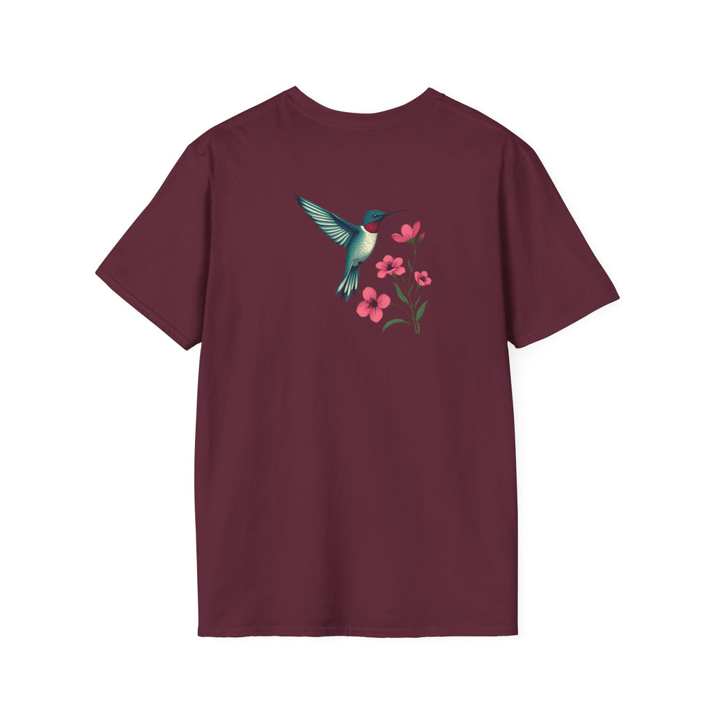 Floral Hummingbird T-Shirt