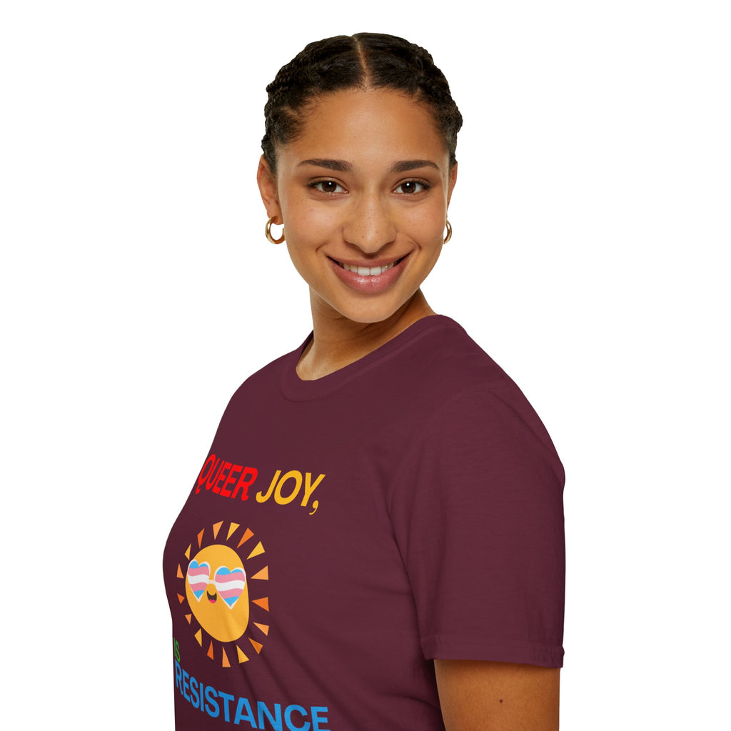 Queer Joy Is Resistance Pride Tree Las Vegas T-Shirt