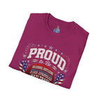 Star Spangled Awesome Graphic Tee ("Proud to Be Delusional Bootlicking Nazi Trash")