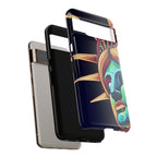 Statue of Liberty Neon Glowing Art Tough Case for Android & iPhone